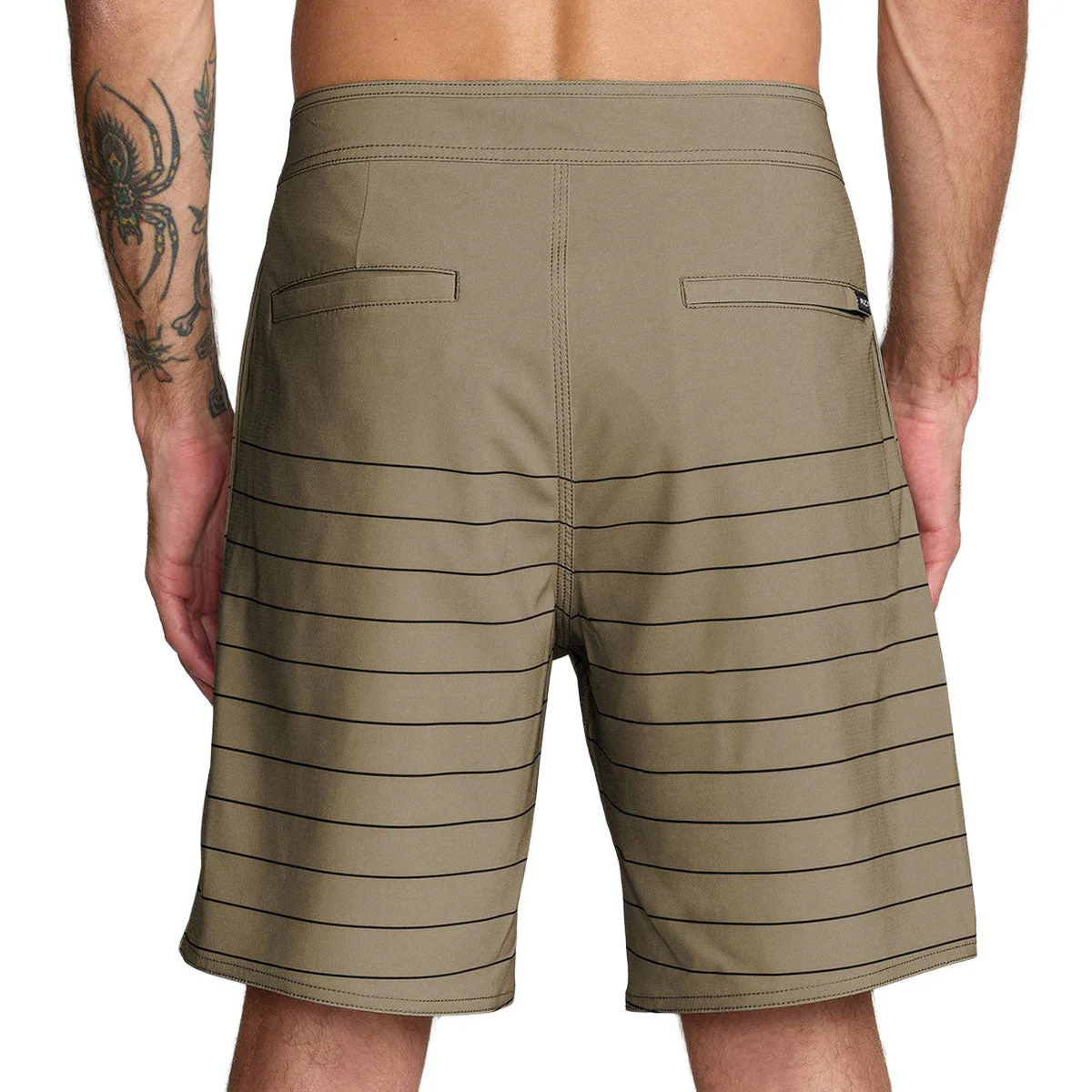 RVCA Steady Stripe Boardshorts - Aloe - Image 4