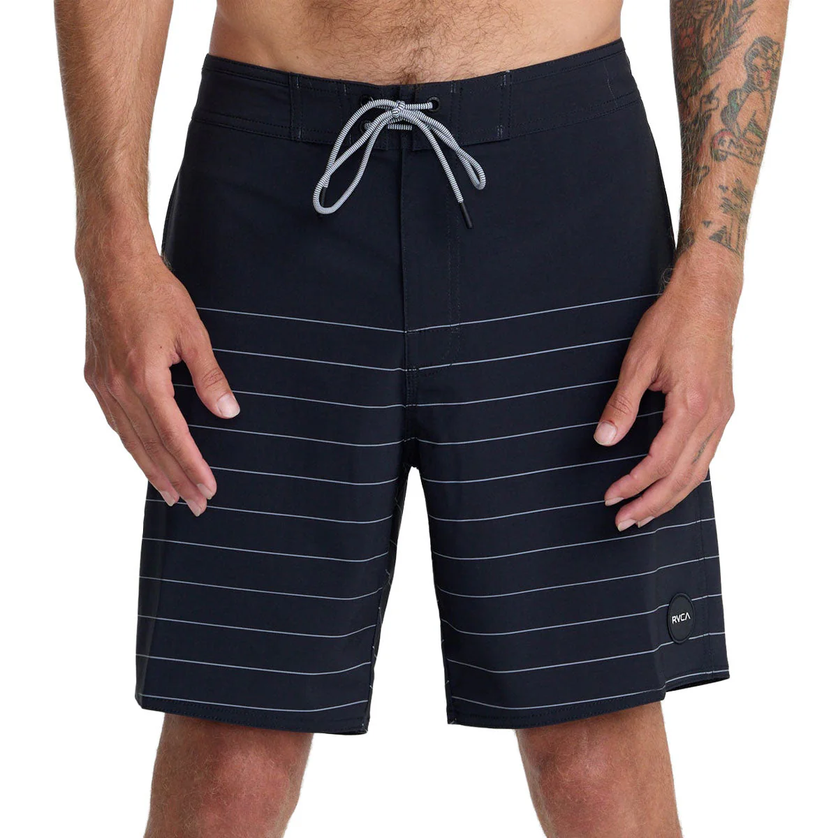RVCA Steady Stripe Boardshorts - Black - Image 3
