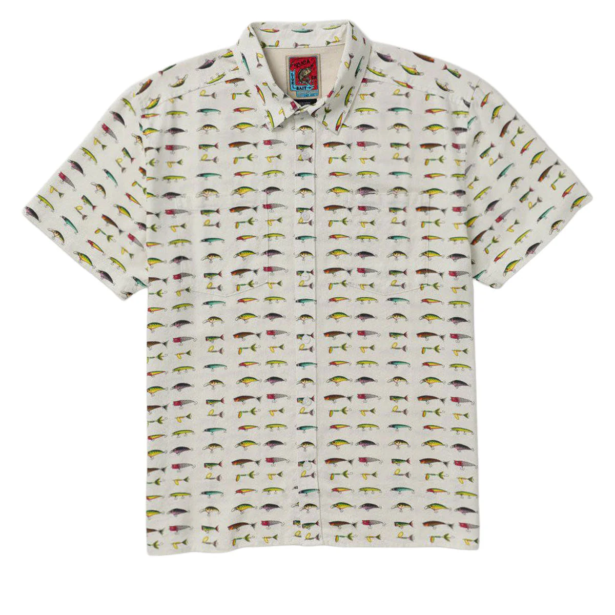 RVCA Tackle Shop Shirt - Wheat - Image 3