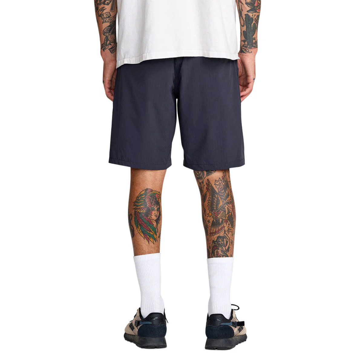 RVCA Vacancy Ghost Stripe 19 Shorts - Garage Blue - Image 4
