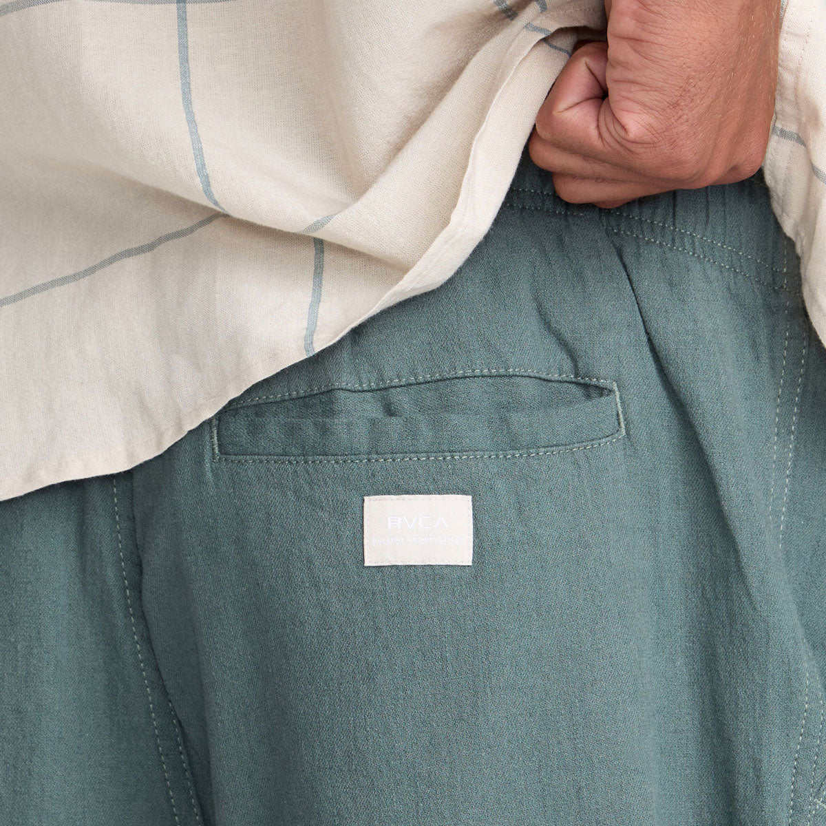 RVCA Vacancy Sands Pants - Balsam Green - Image 4