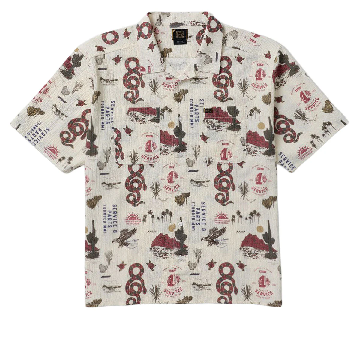 RVCA Wasteland Shirt - Natural - Image 3