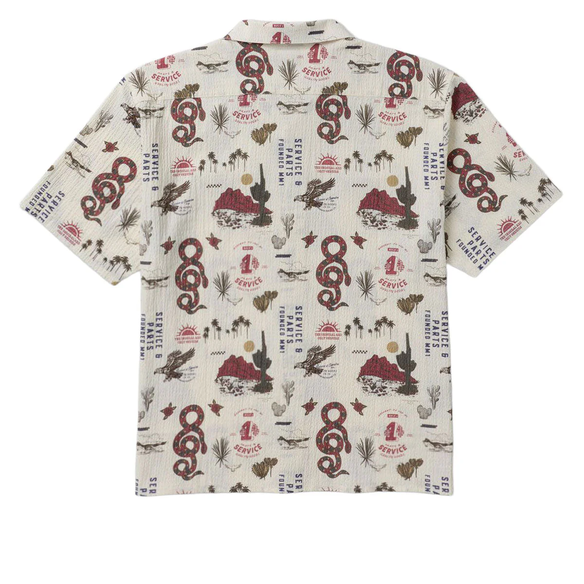 RVCA Wasteland Shirt - Natural - Image 4