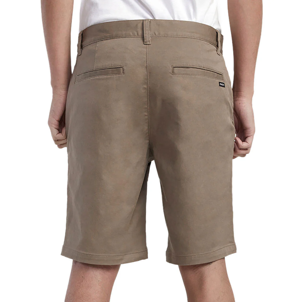 RVCA Weekend Stretch Shorts - New Dark Khaki - Image 3
