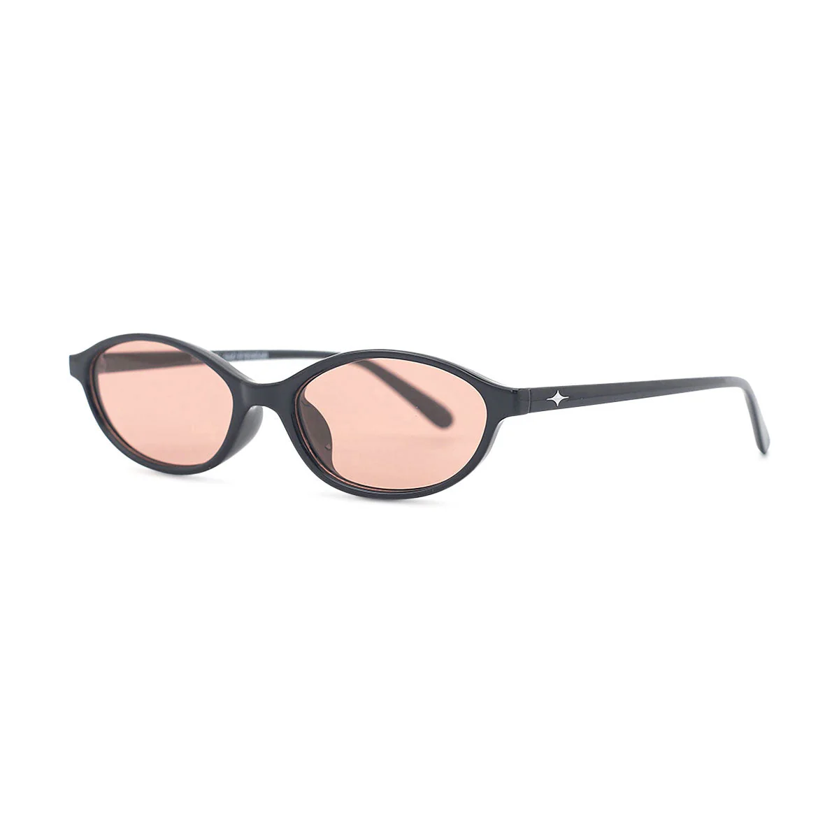 SAD Celeste Sunglasses - Gloss Black/Tinted Bronze - Image 2