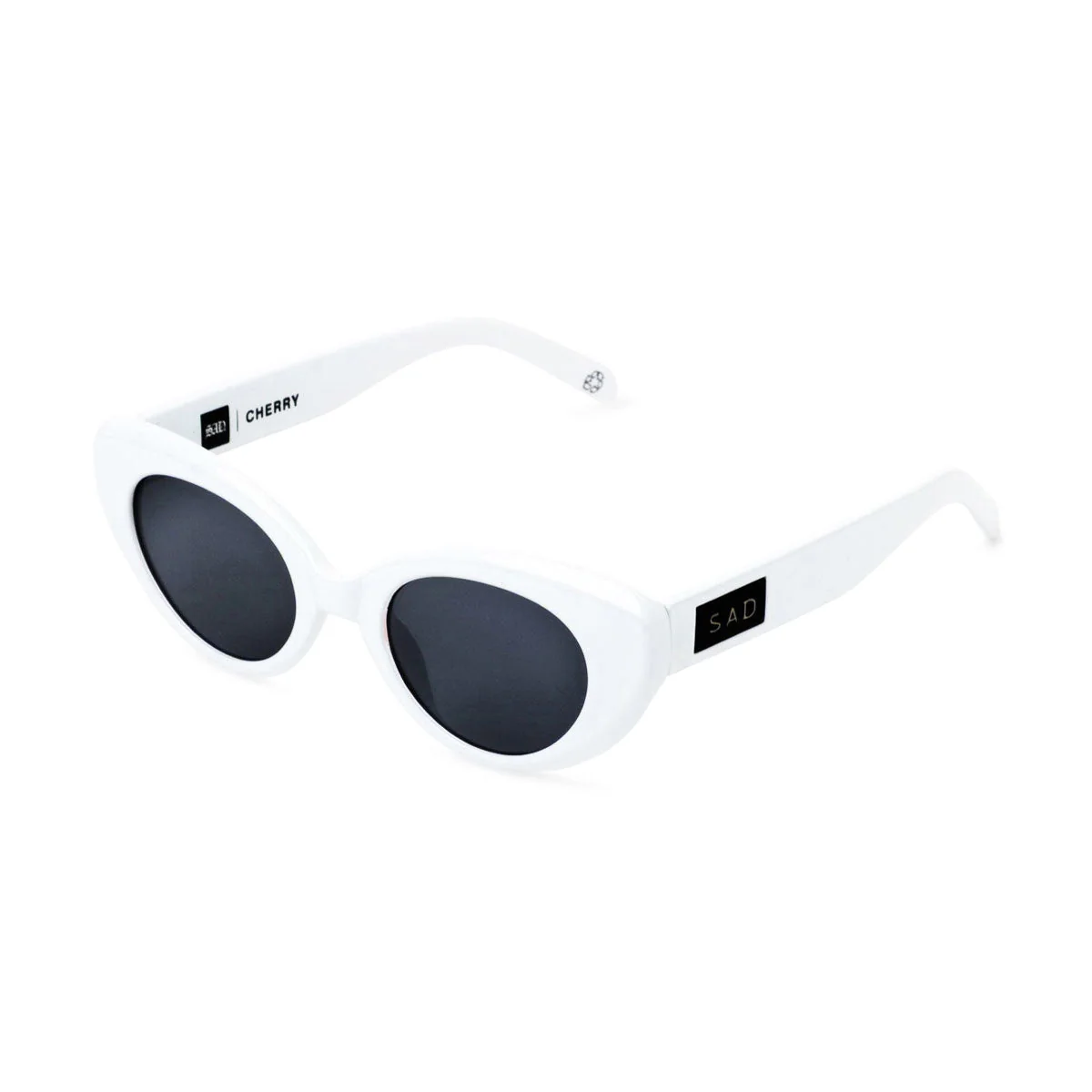 SAD Cherry Sunglasses - Anti Flash White - Image 2