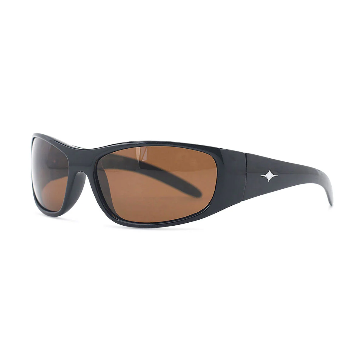 SAD Fade Sunglasses - Gloss Black/Bronze Lens - Image 2
