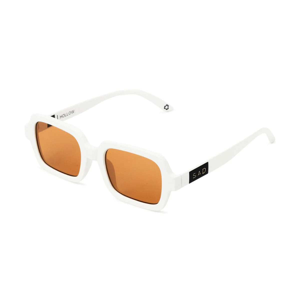 SAD Hollow Sunglasses - Cream - Image 2
