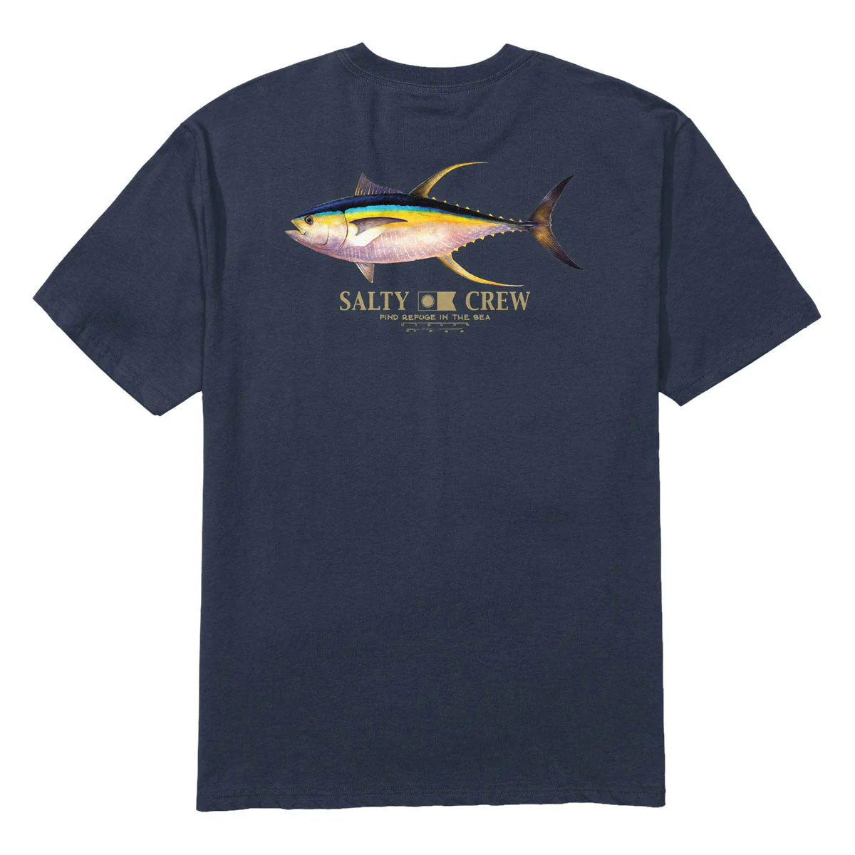 Salty Crew Ahi Classic T-Shirt - Navy