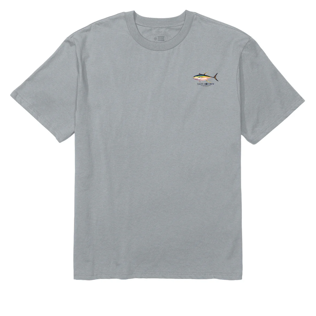 Salty Crew Ahi Classic T-Shirt - Quarry - Image 2