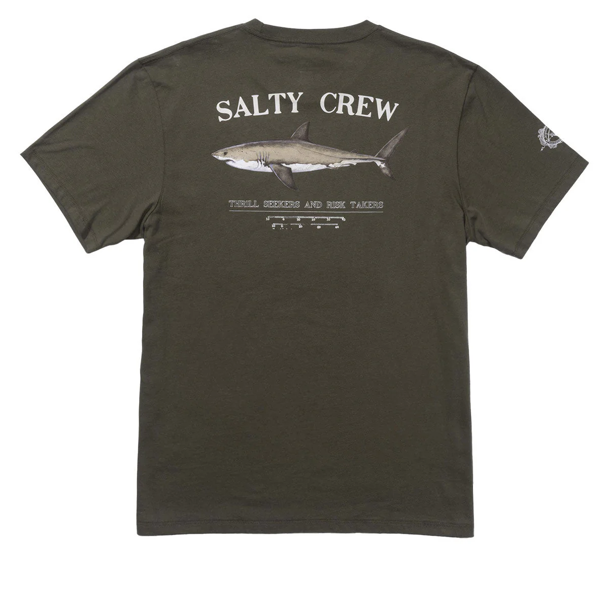 Salty Crew Bruce T-Shirt - Dusty Olive