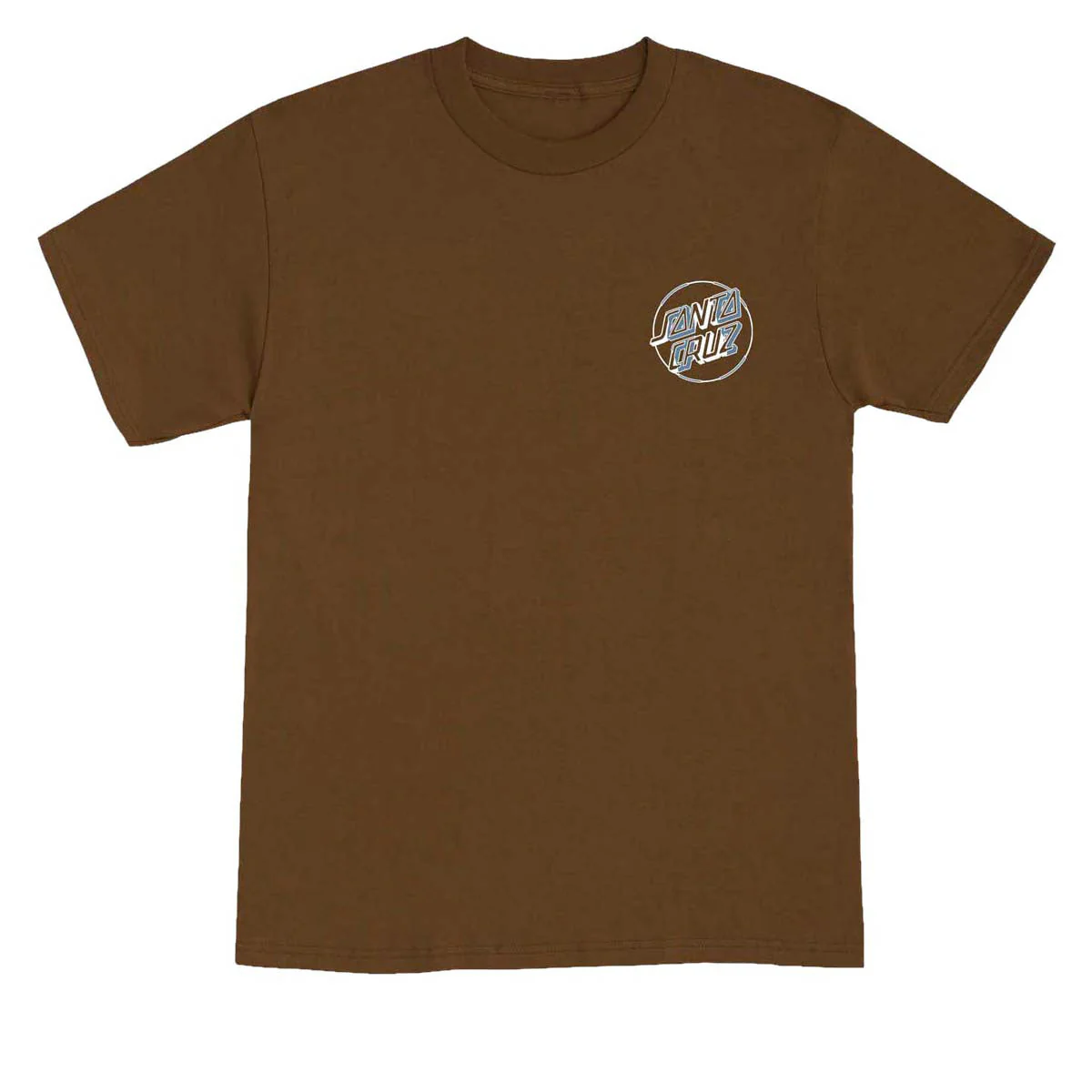 Santa Cruz Acid Cloud Dot T-Shirt - Brown - Image 2