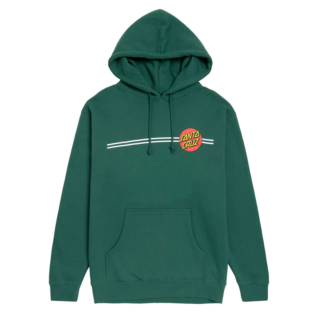 Santa Cruz Classic Dot Hoodie - Dark Green II