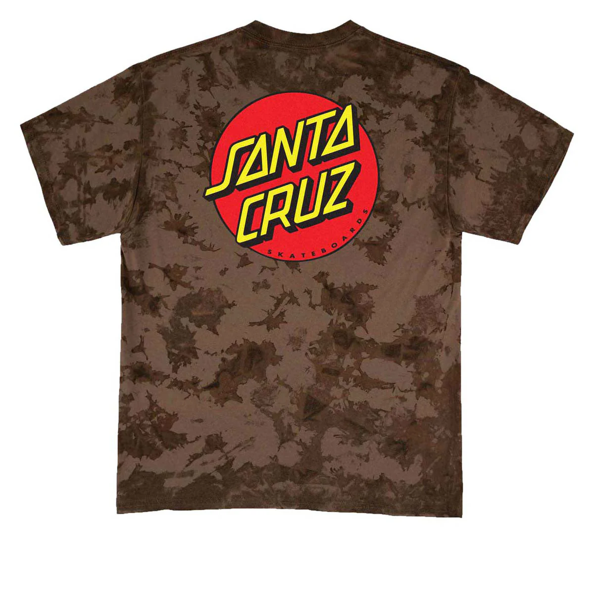Santa Cruz Classic Dot T-Shirt - Iced Brown - Image 2