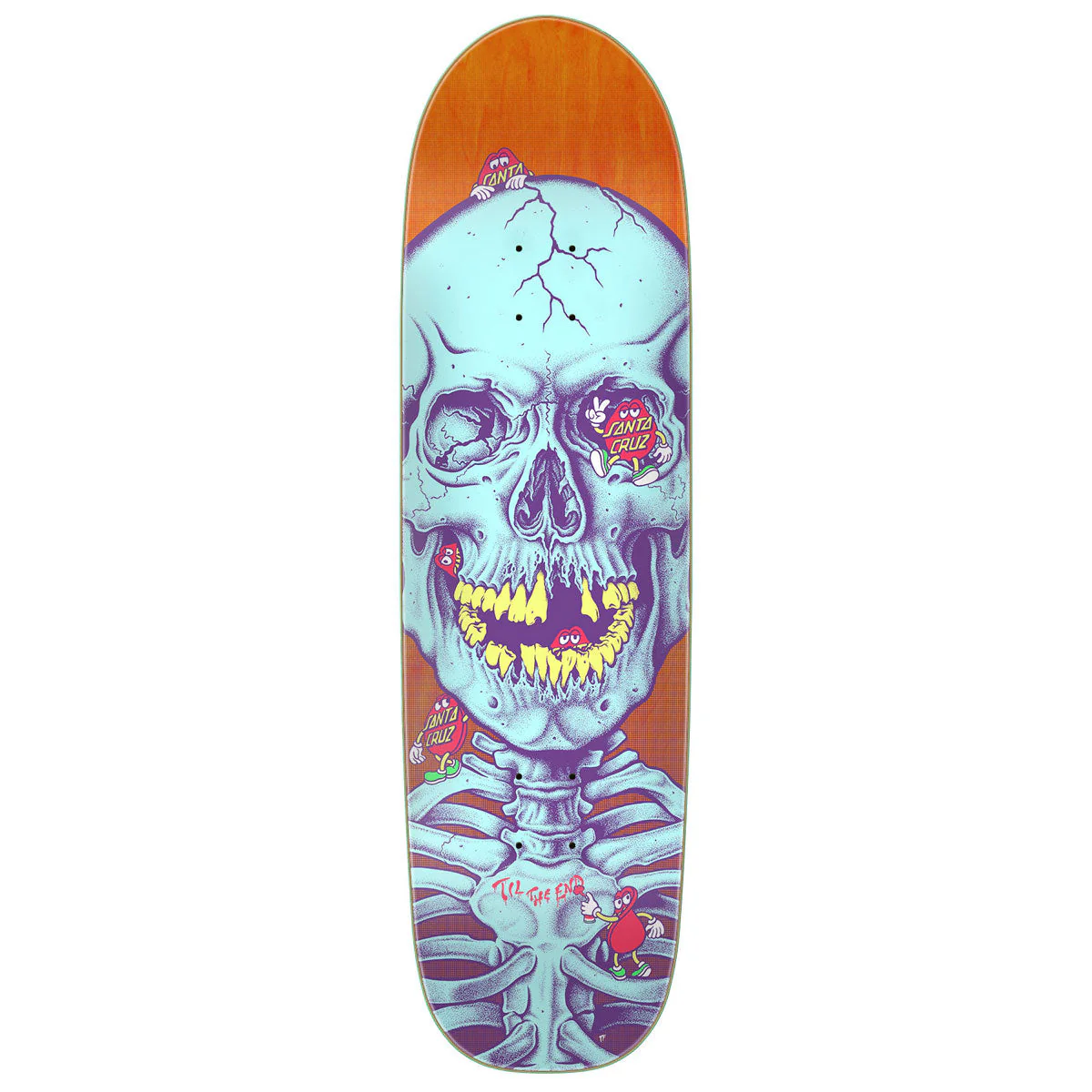 Santa Cruz Dot Dudes FeelBase Skateboard Deck - 8.50"