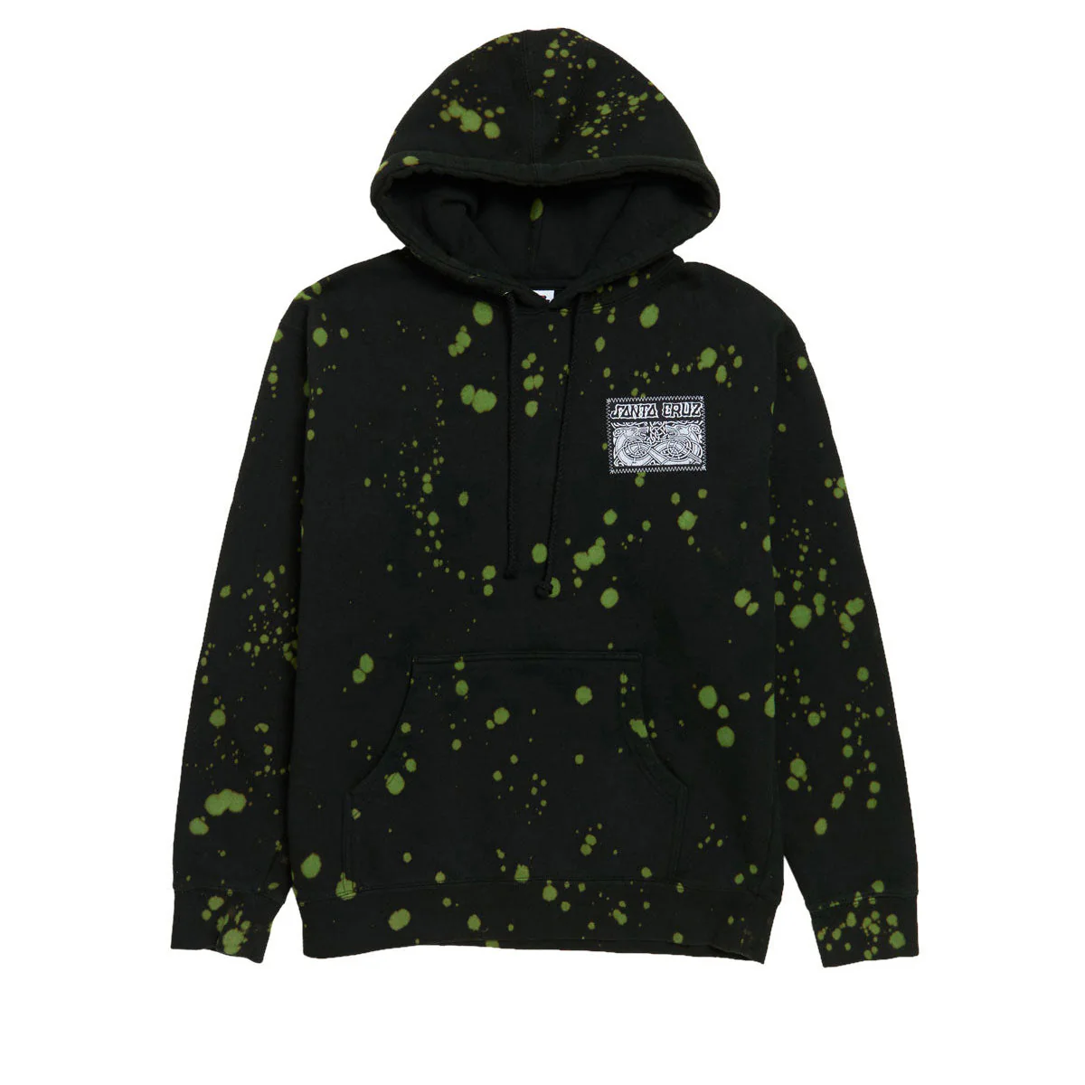 Santa Cruz Dressen Celtic Dogs Hoodie - Black Toxic Splatter