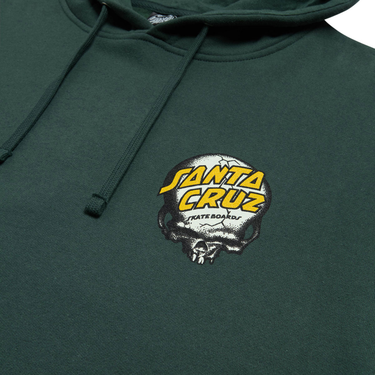 Santa Cruz O'Brien Screaming Reaper Hoodie - Alpine Green - Image 3