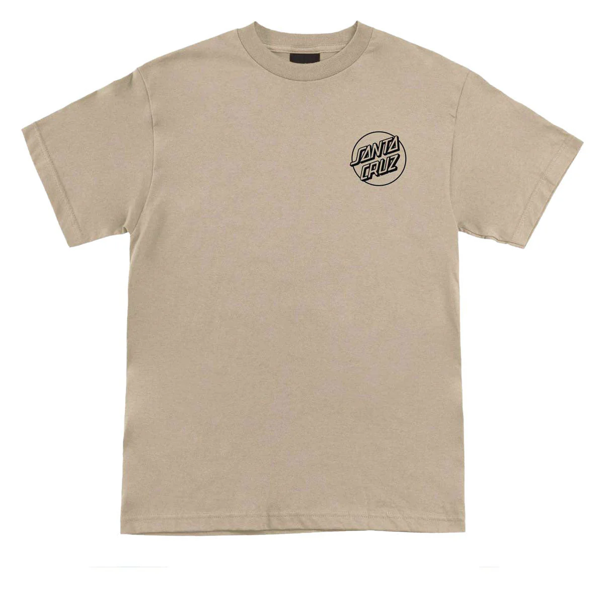 Santa Cruz Opus Dot Chest T-Shirt - Sand