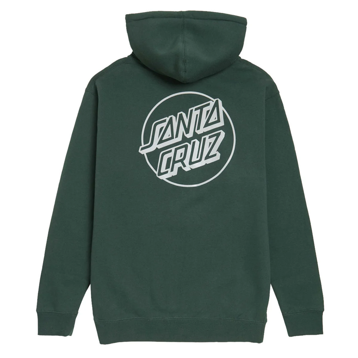 Santa Cruz Opus Dot Hoodie - Alpine Green/Grey - Image 2
