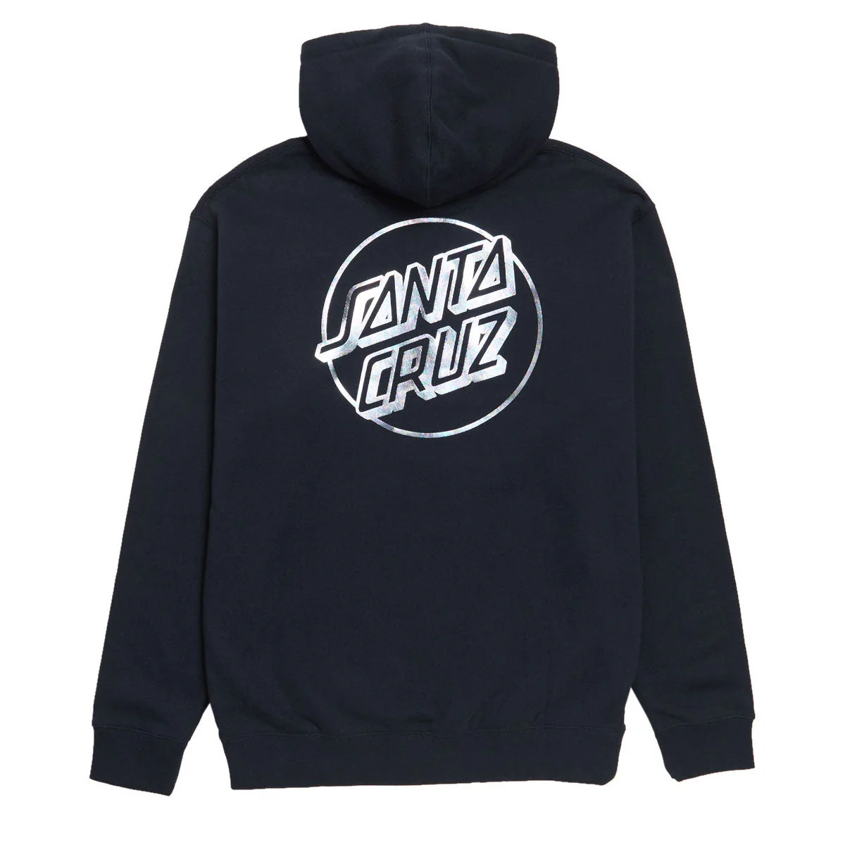Santa Cruz Opus Dot Hoodie - Navy/Oil Slick Foil - Image 2