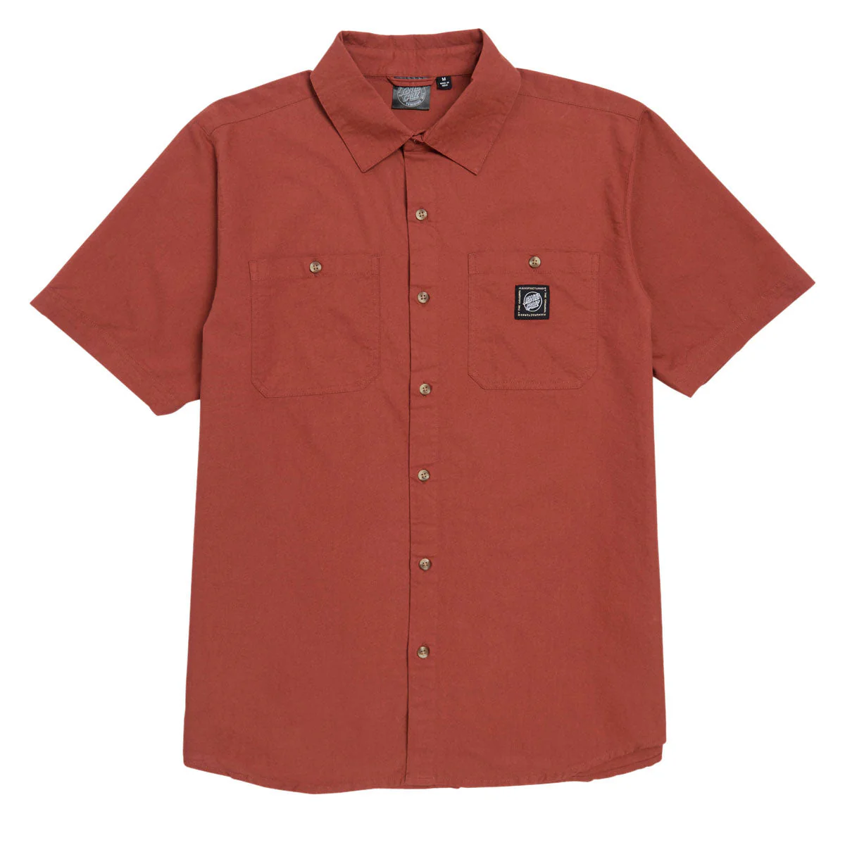 Santa Cruz Opus Work Shirt - Faded Brick