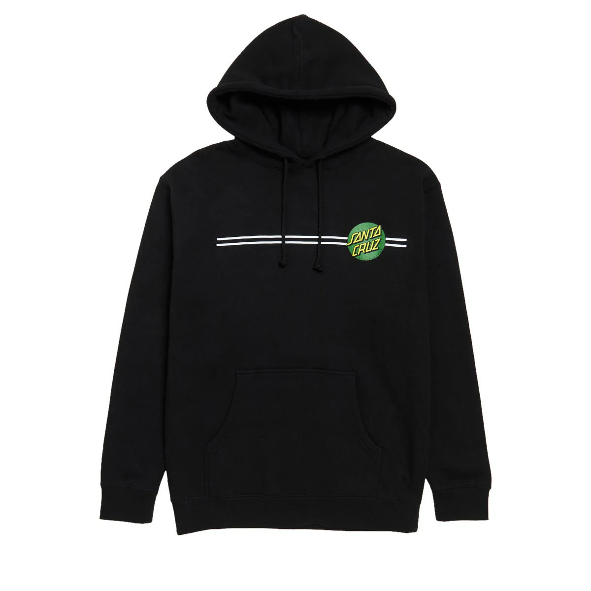 Santa Cruz Other Dot Hoodie - Black/Leaf
