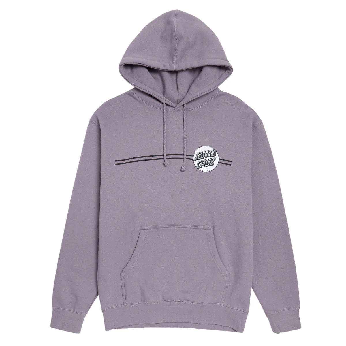Santa Cruz Other Dot Hoodie - Plum/White/Silver