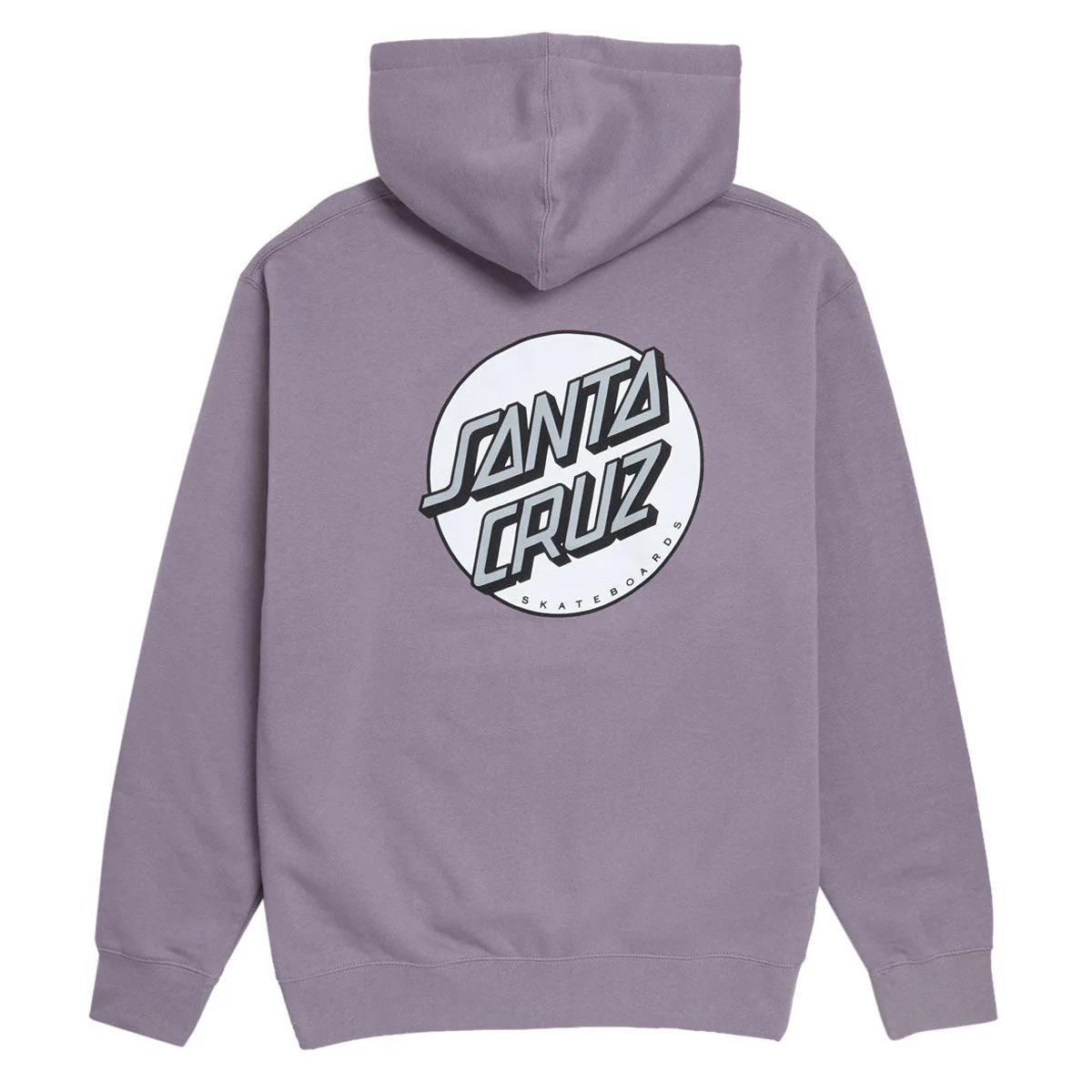 Santa Cruz Other Dot Hoodie - Plum/White/Silver - Image 2