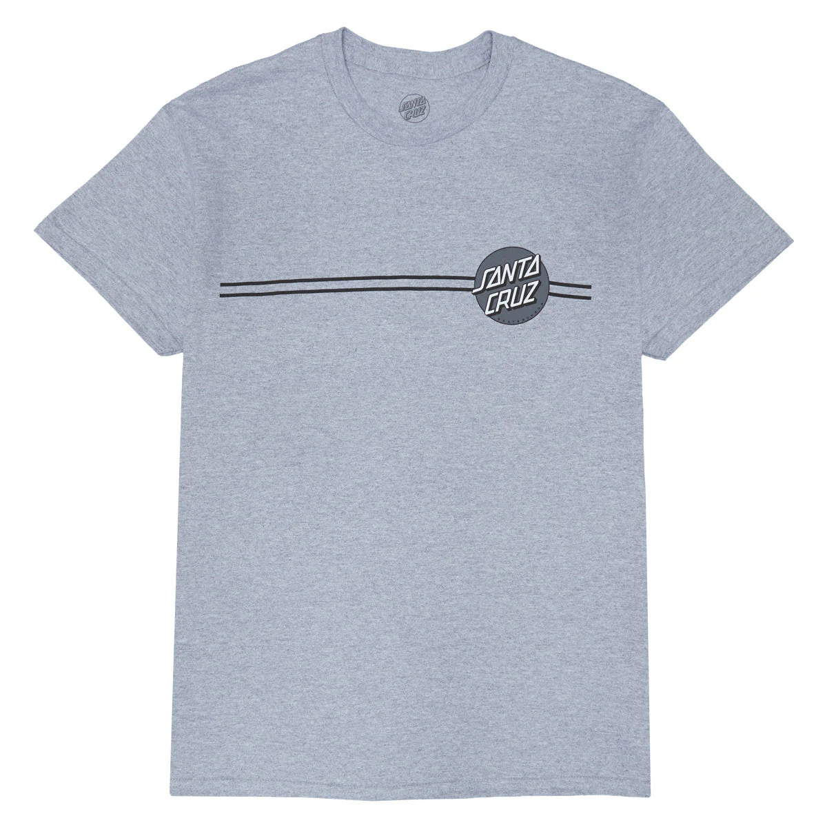 Santa Cruz Other Dot T-Shirt - Sport Grey Tonal