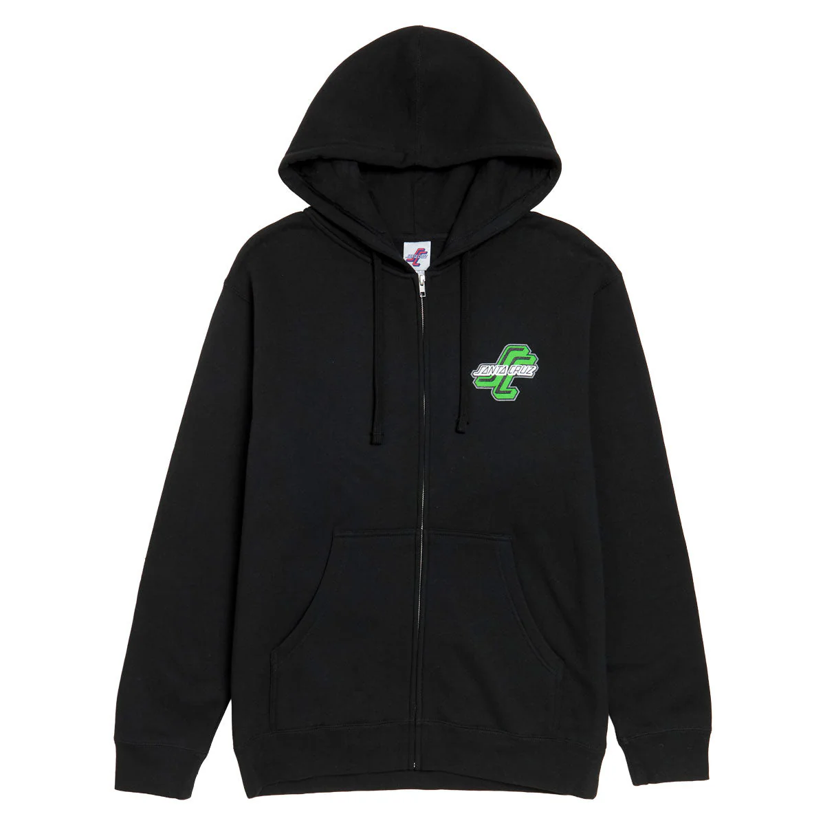Santa Cruz Outer OGSC Zip Hoodie - Black