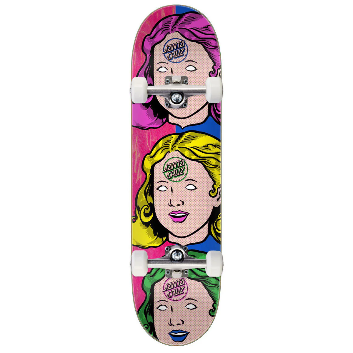 Santa Cruz Possessed Head FeelBase Skateboard Complete - 8.00"