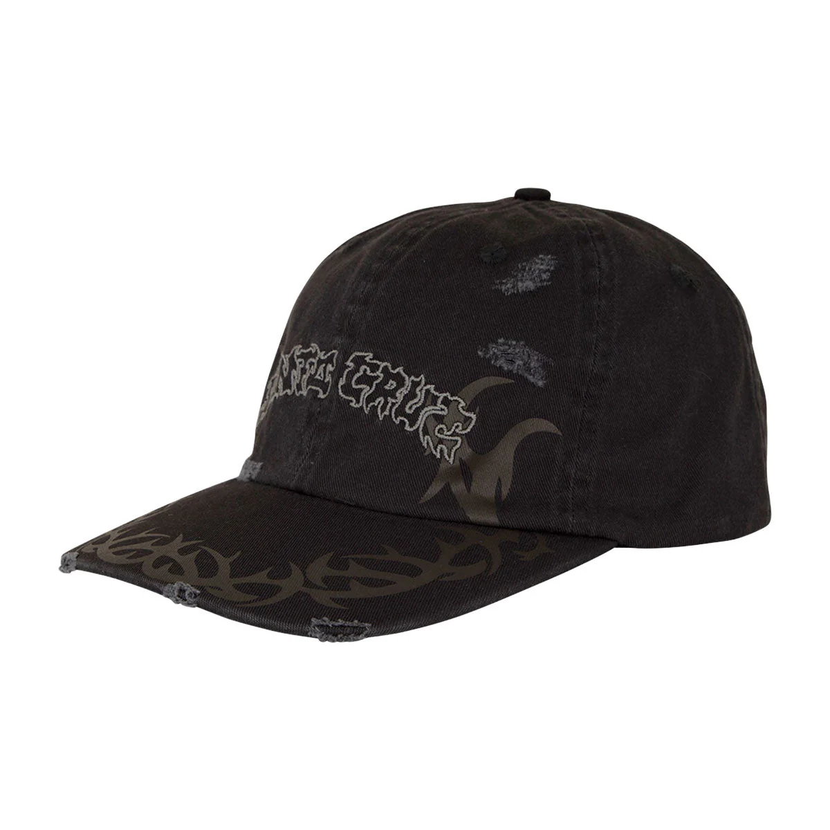 Santa Cruz Razor Arch Strip Snapback Hat - Shadow