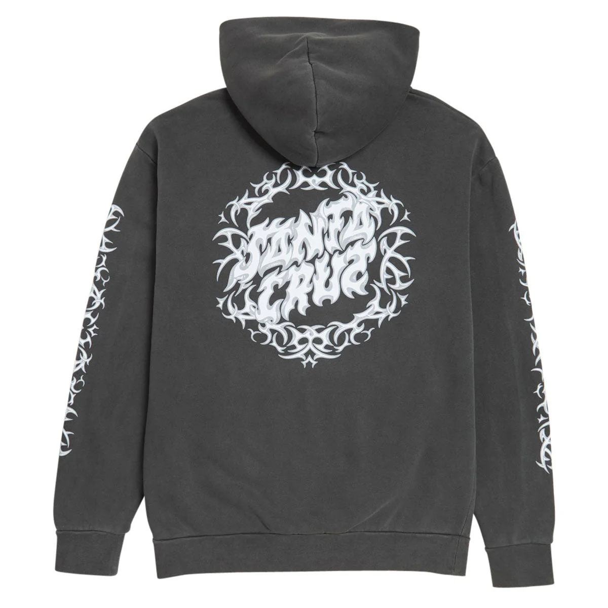 Santa Cruz Razor Dot Center Hoodie - Pigment Black - Image 2