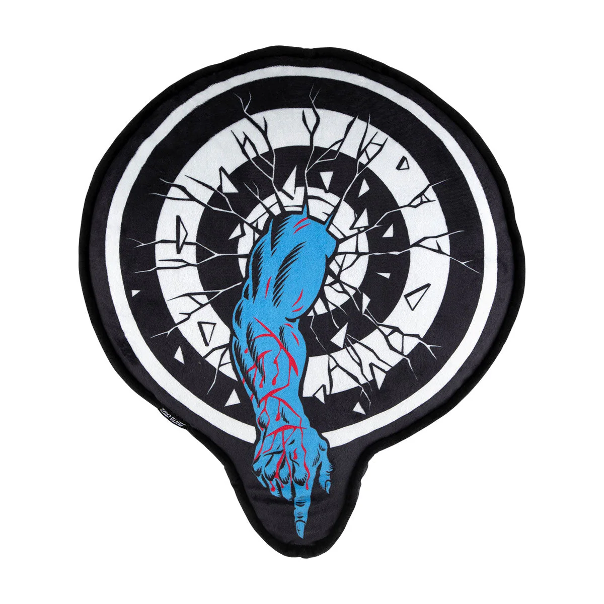 Santa Cruz Roskopp Target Pillow - Black
