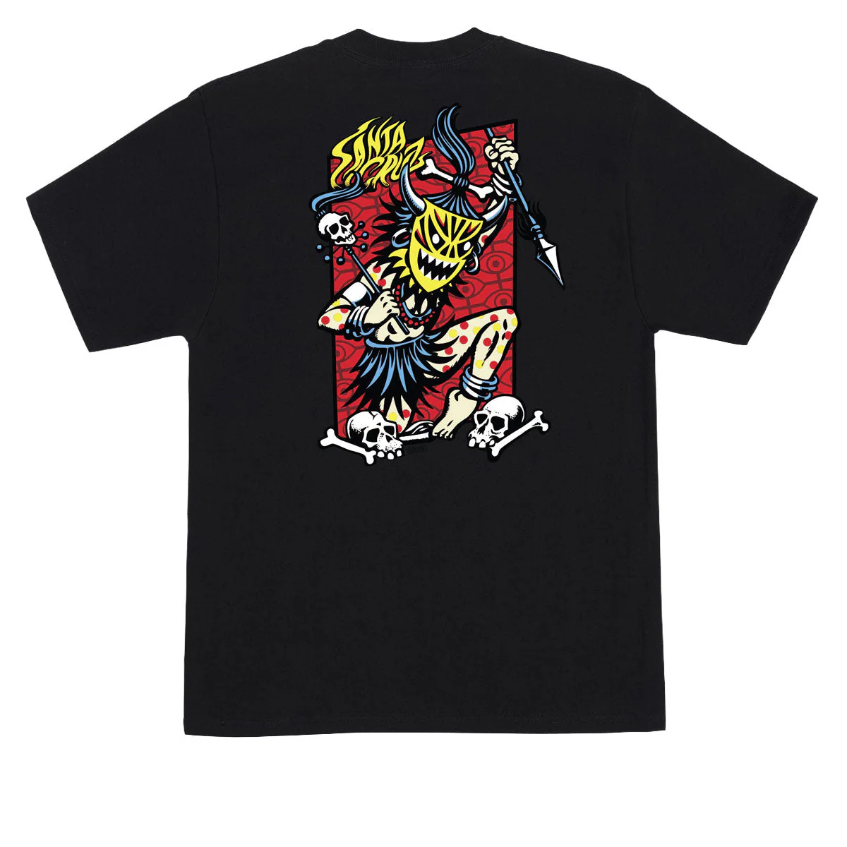 Santa Cruz Salba Voodoo Frame T-Shirt - Black