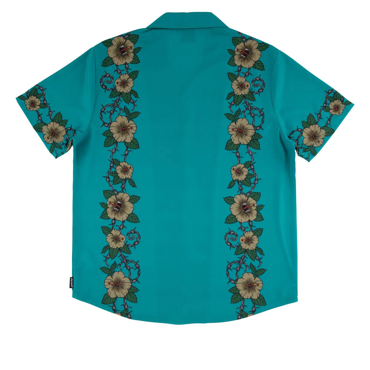 Santa Cruz Screaming Cabana Party Shirt - Tropic Teal - Image 2
