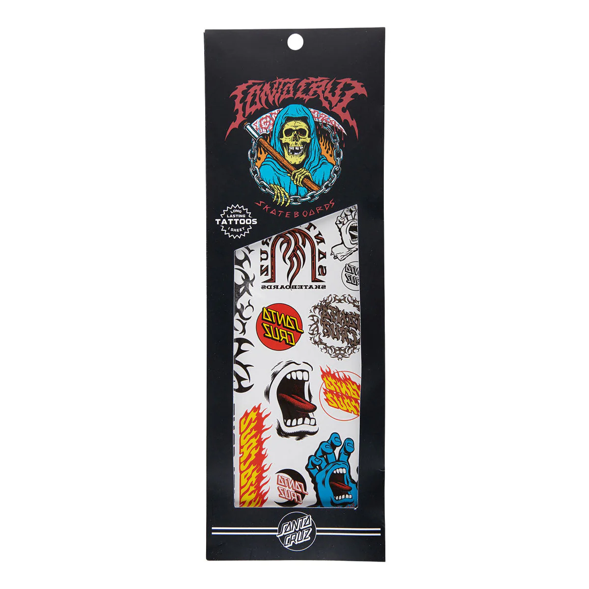 Santa Cruz Tatted Temporary Tattoo Set - Multi