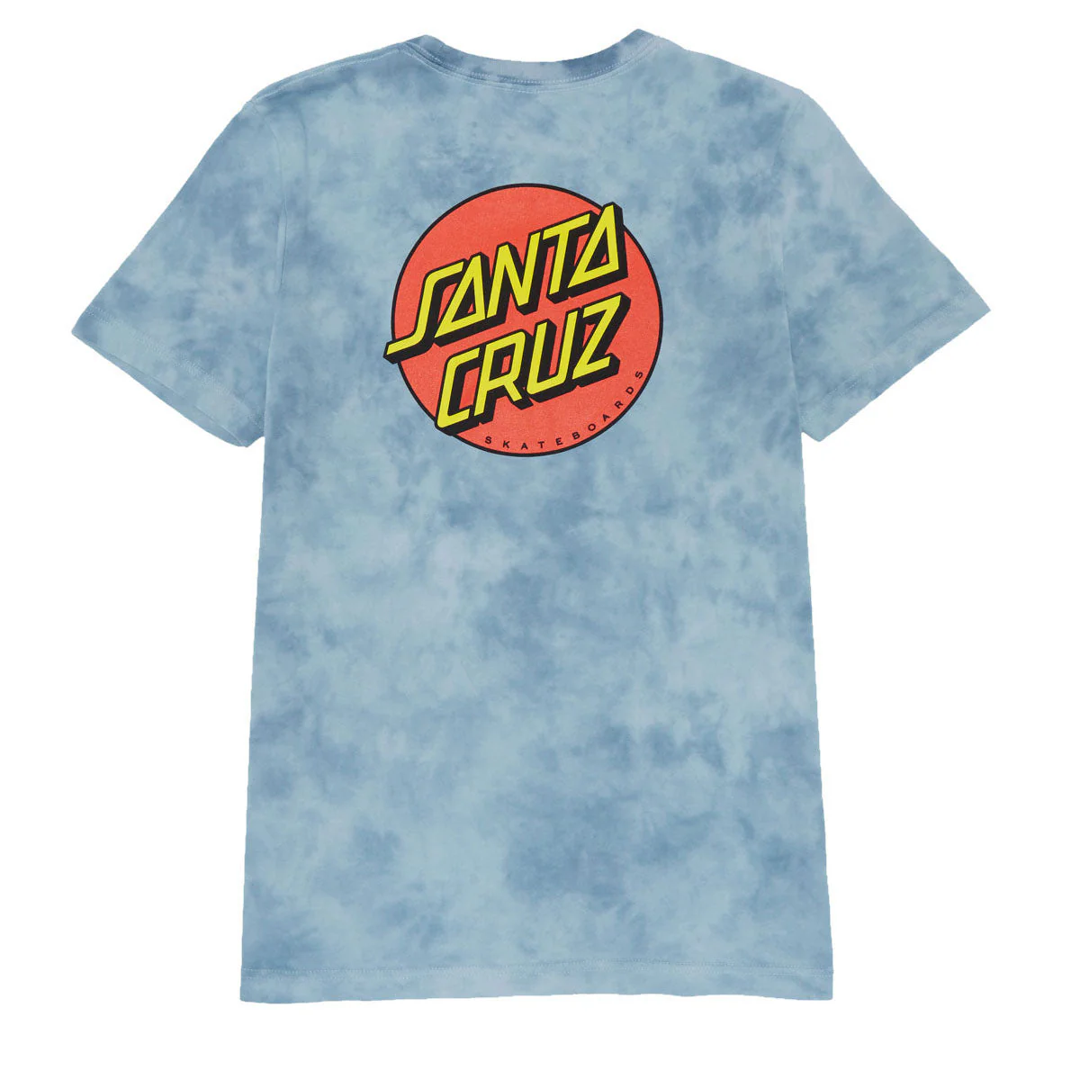 Santa Cruz Womens Classic Dot Relaxed T-Shirt - Tonal Cloud Wash - Image 2