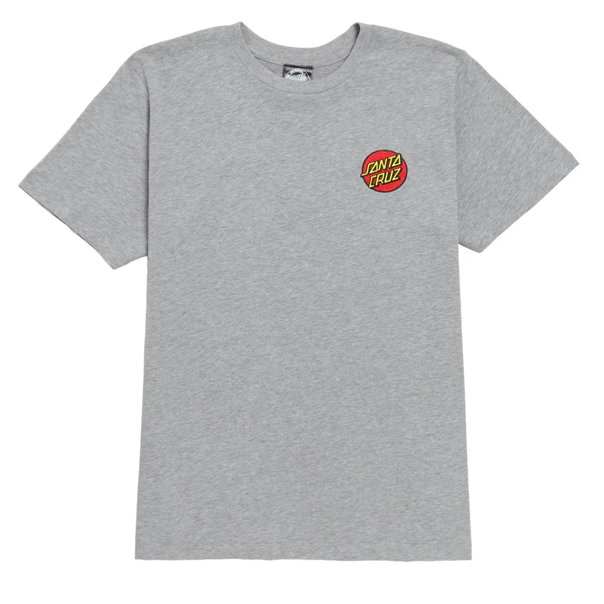 Santa Cruz Womens Cruz Embroidered T-Shirt - Carbon Grey