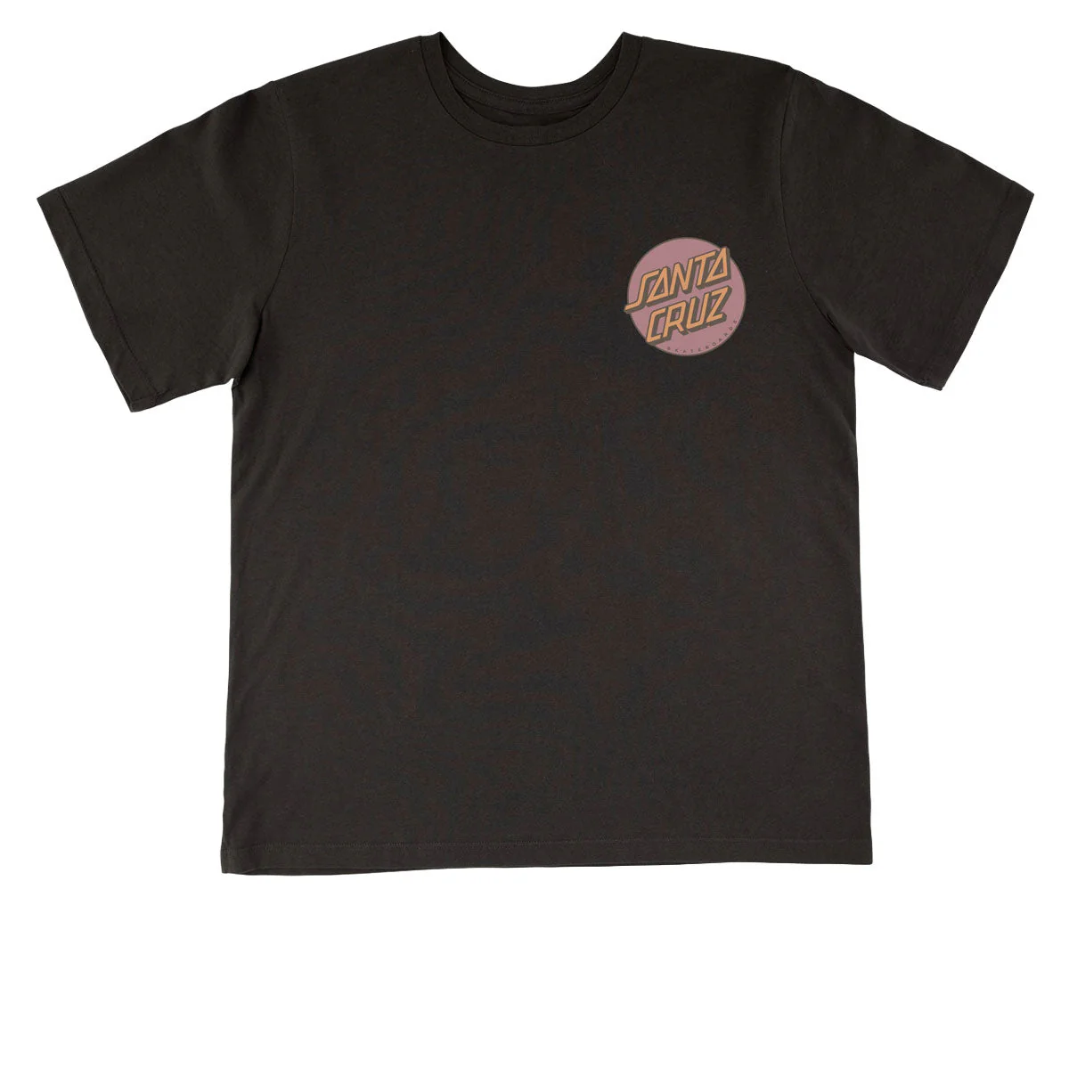 Santa Cruz Womens Other Dot Chest T-Shirt - Vintage Black