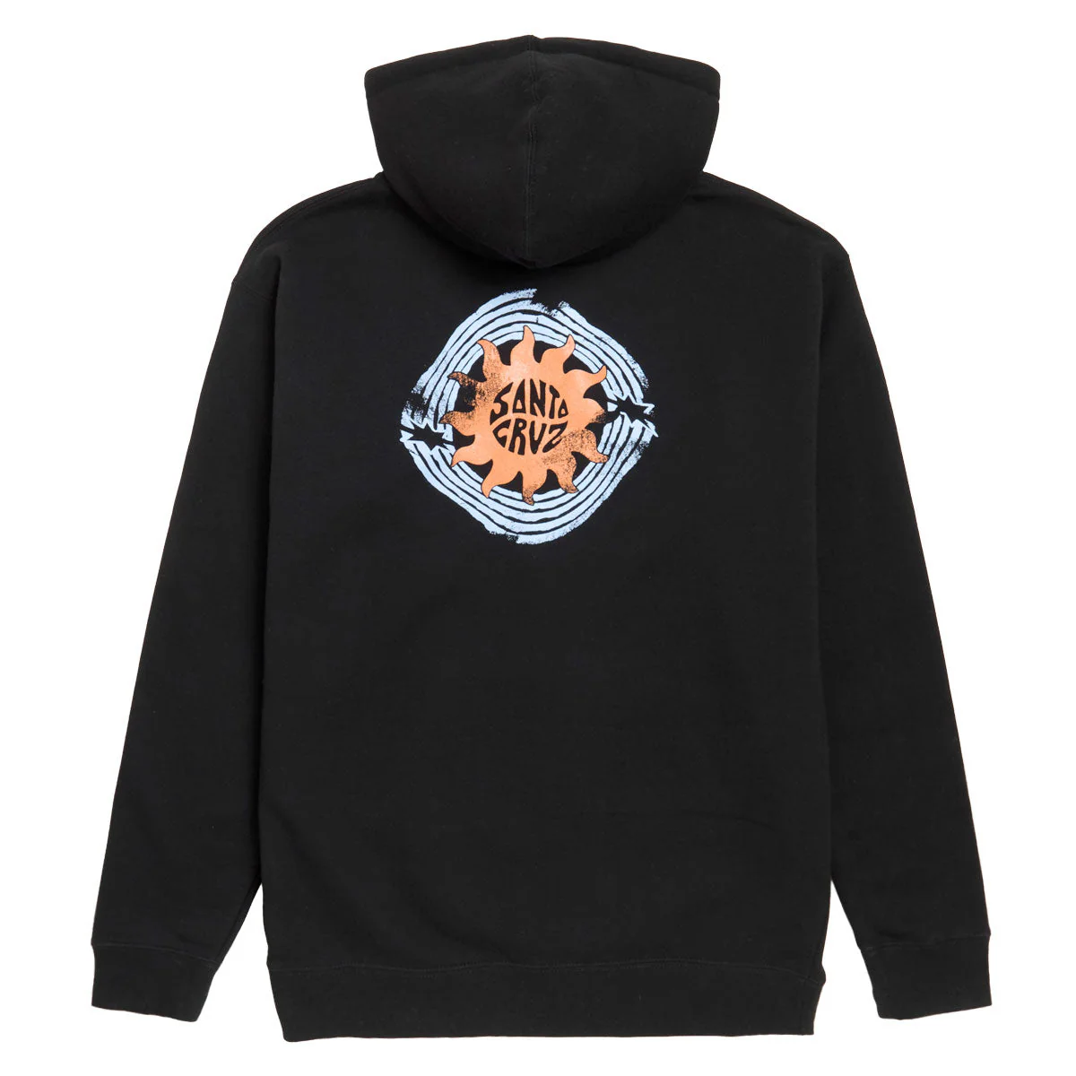 Santa Cruz Womens Sun Daze Zip Hoodie - Black - Image 2