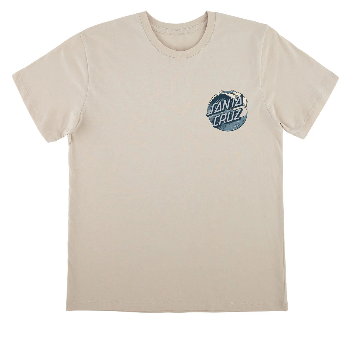 Santa Cruz Womens Wave Dot T-Shirt - Bone