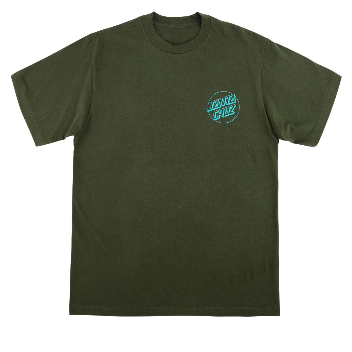 Santa Cruz Wooten Dystopia T-Shirt - Hunter Green - Image 2