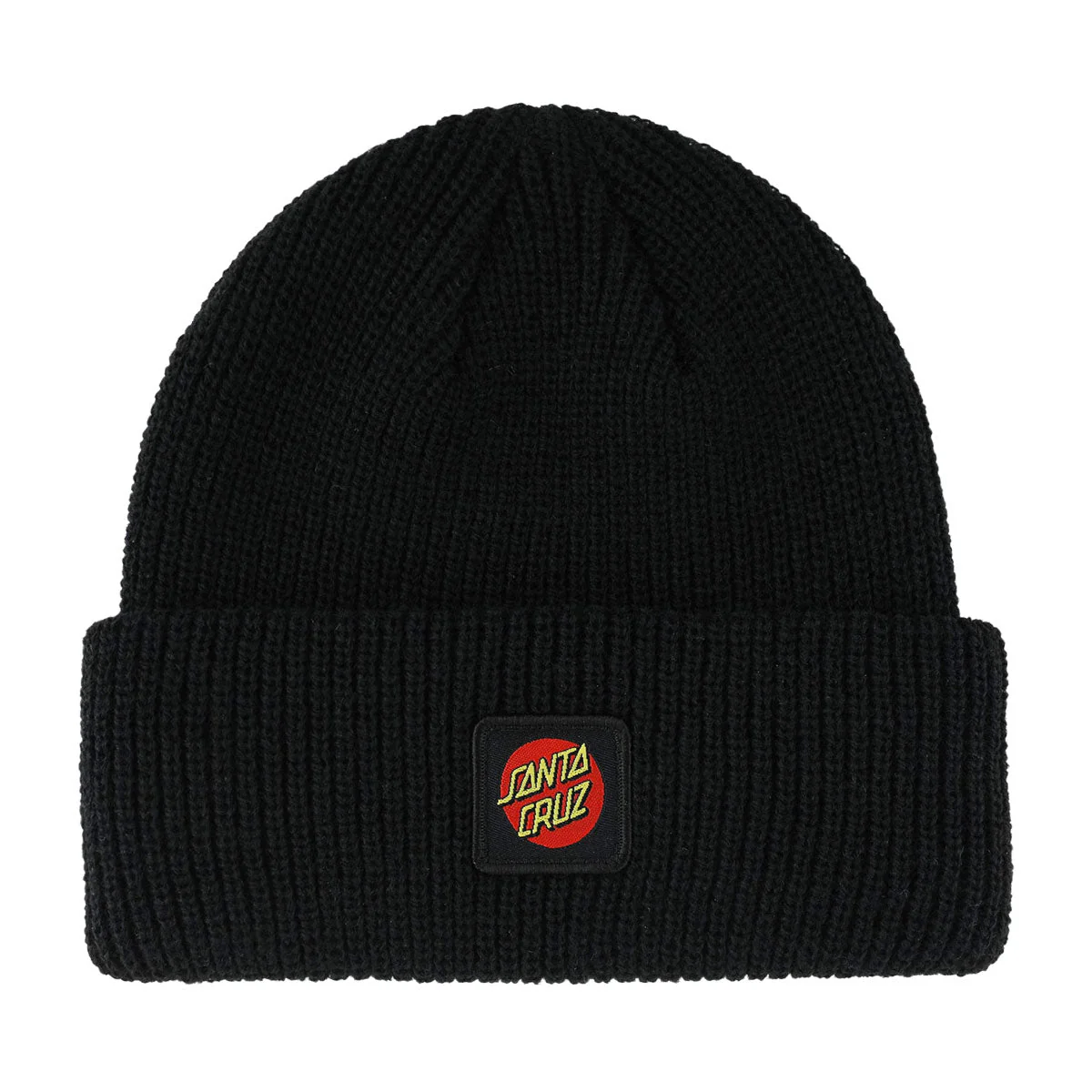 Santa Cruz Youth Cruz Label Beanie - Black