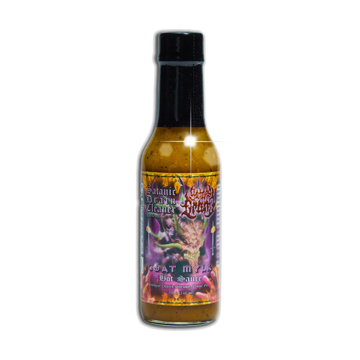 Satan's Drano Goat Mylk Hot Sauce