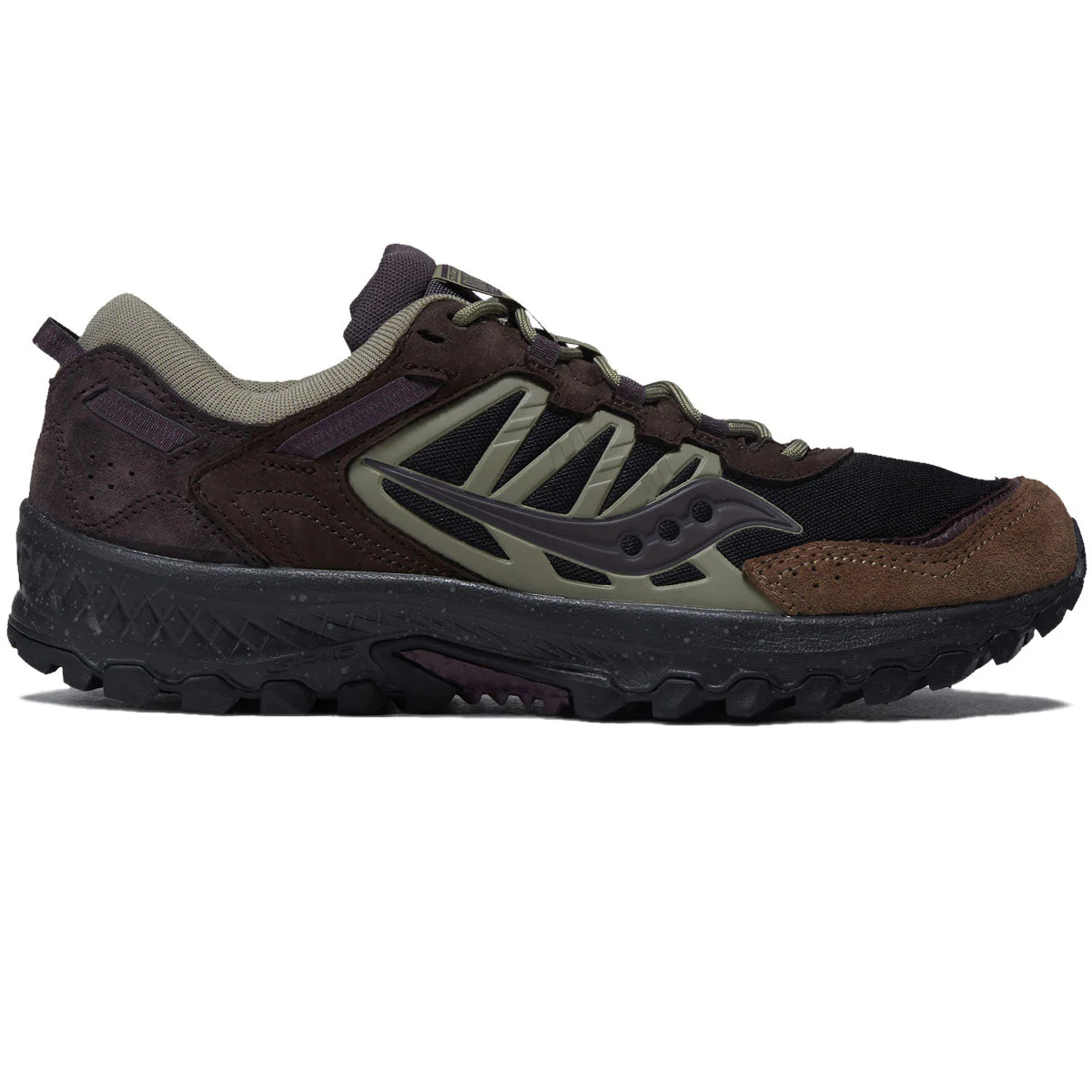 Saucony Grid Peak Shoes - Black/Wine