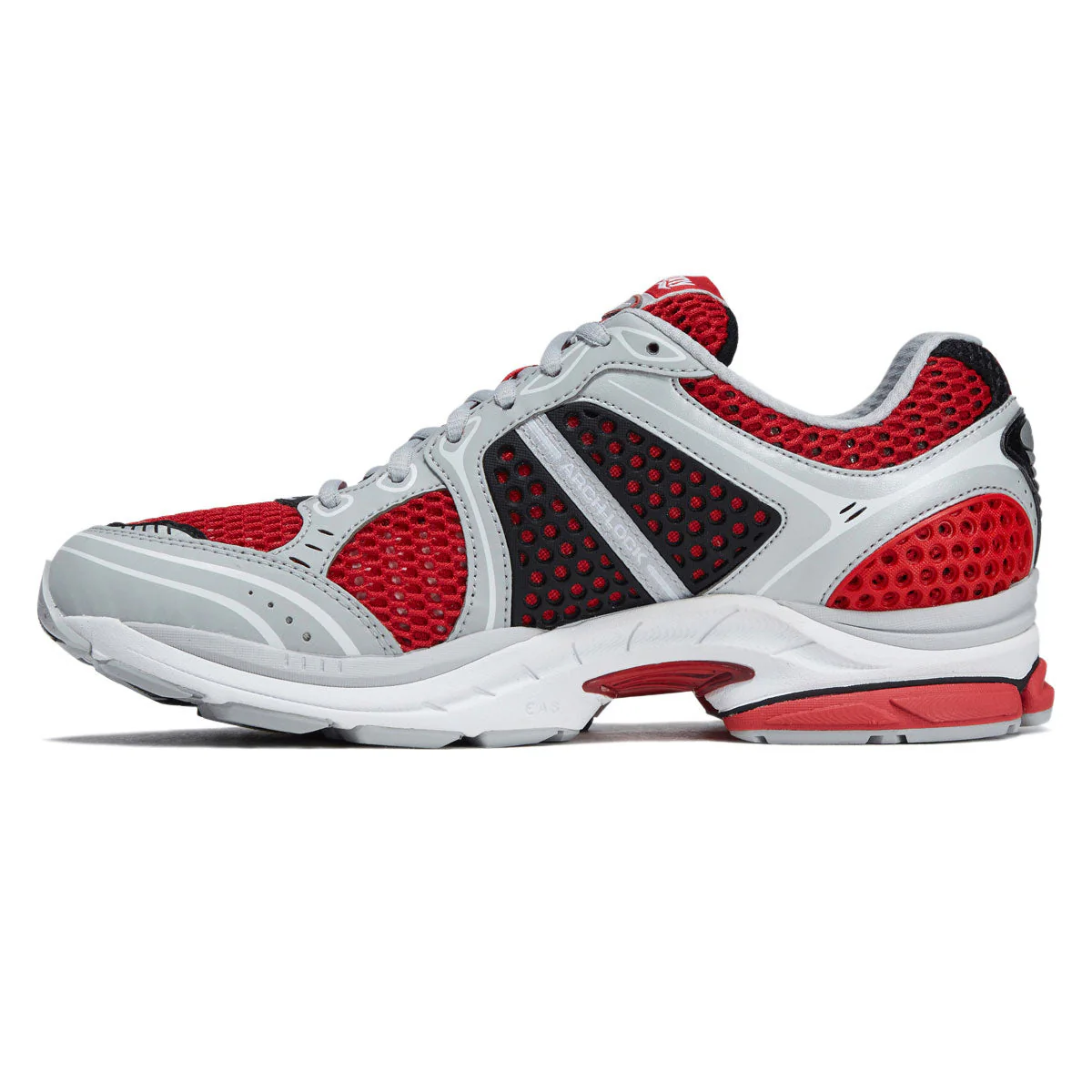 Saucony Progrid Triumph 4 Shoes - Red/Grey - Image 2