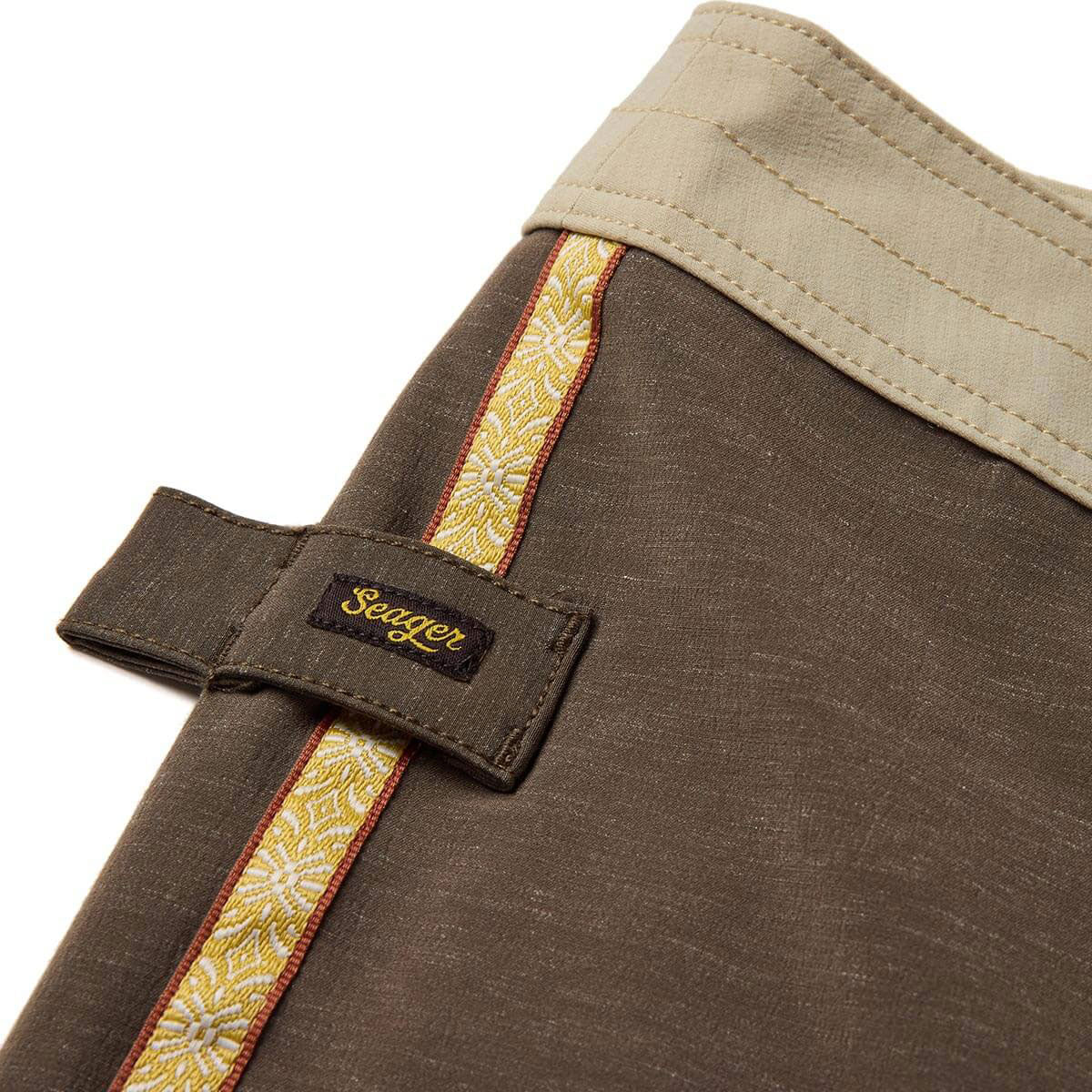 Seager Azteca Boardshorts - Espresso - Image 4