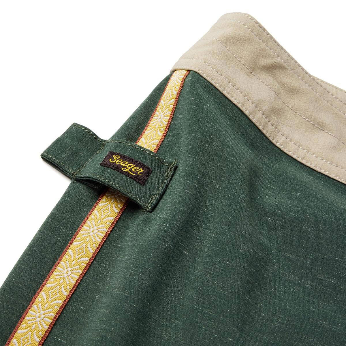 Seager Azteca Boardshorts - Spruce Green - Image 4