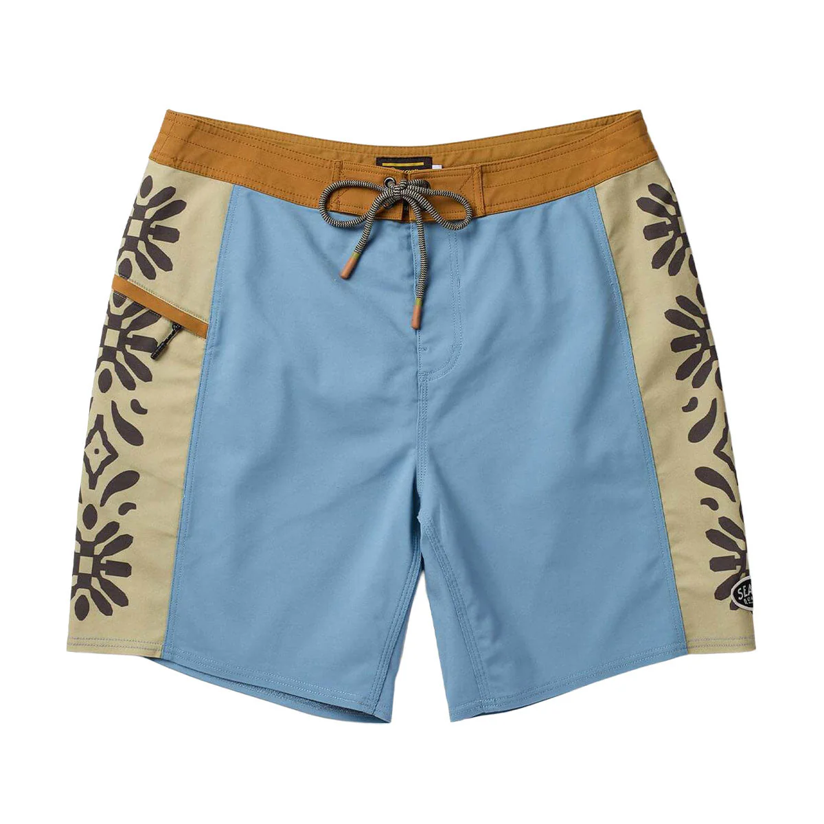Seager Capo Panel Boardshorts - Faded Denim